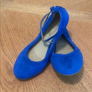 Blue Women's Ballet Flats